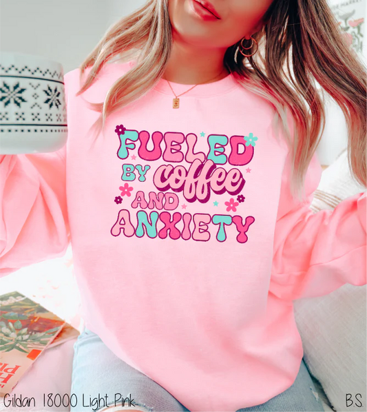 Fueled By Coffee & Anxiety Retro