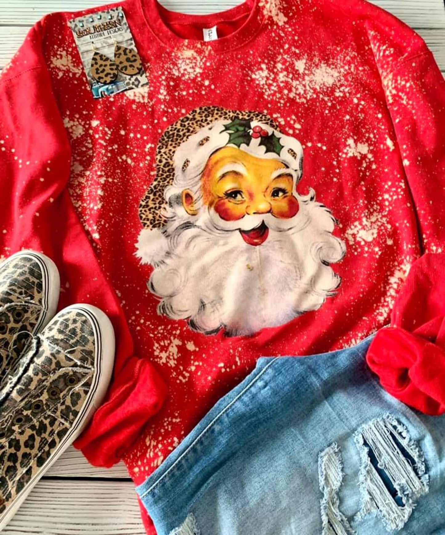 Leopard Santa