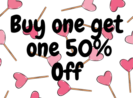 Buy One Get One 50% Off