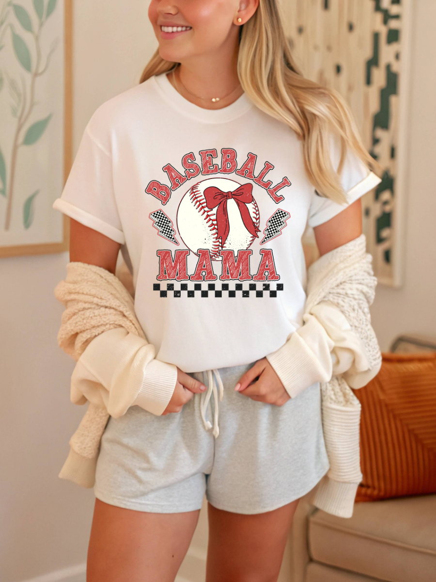Retro  Baseball Mama