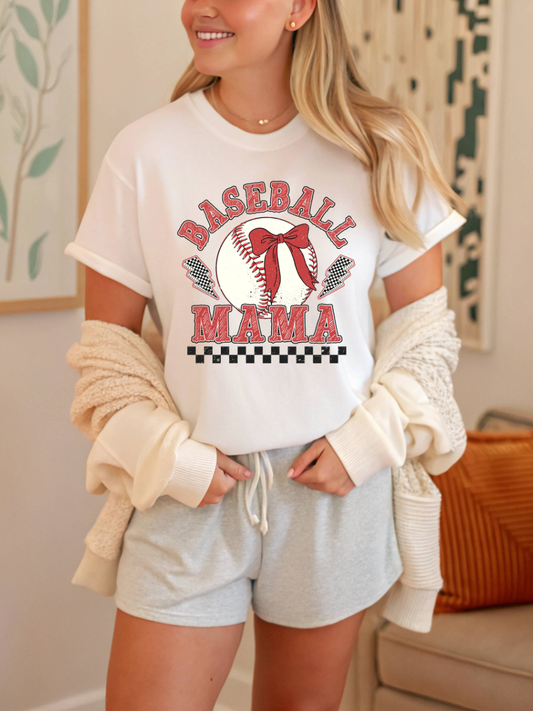 Retro  Baseball Mama
