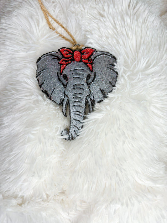 Elephant With Bow