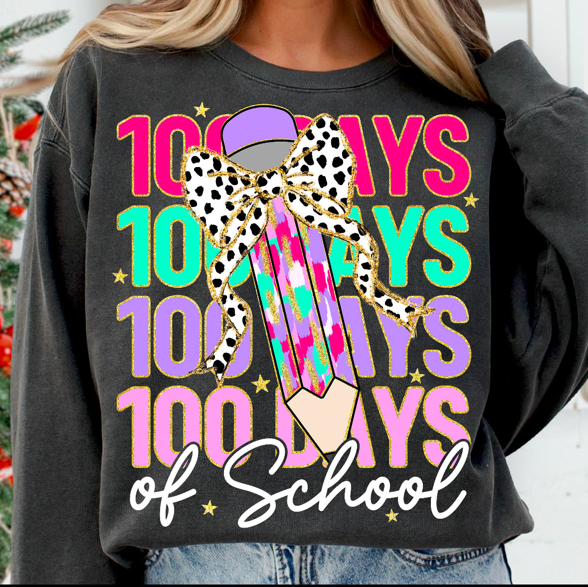 Pencil 100th Day of School
