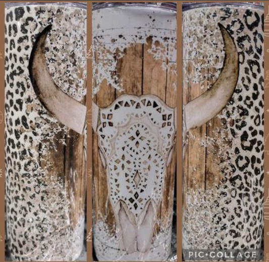 PRETTY BULLSKULL CHEETAH